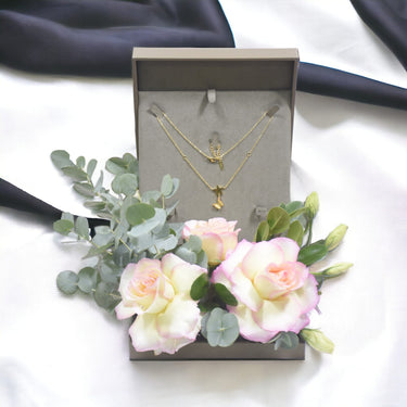 Rose & Lisianthus Treasure Box, Jewelry, Surprise Box